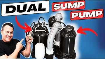 WAYNE Dual Sump Pump Install - Dry Basement Forever!