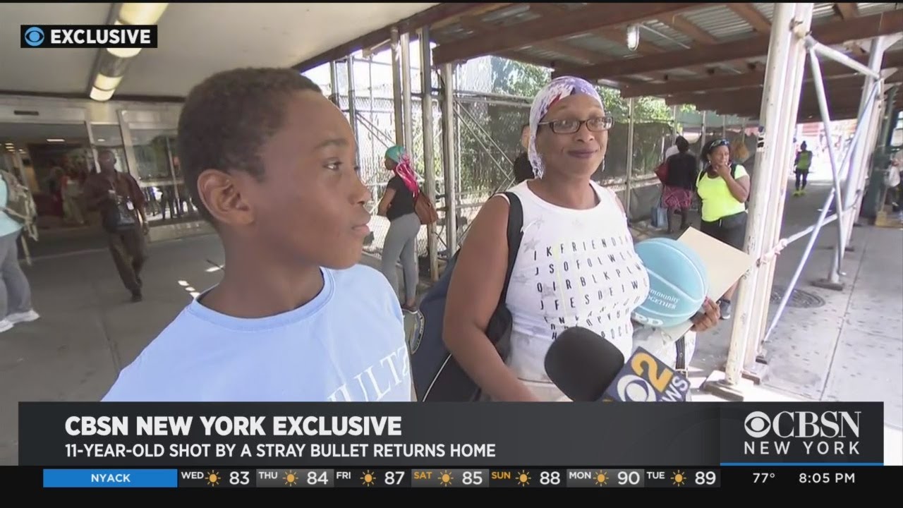 11-Year-Old Speaks After Being Hit By Stray Bullet