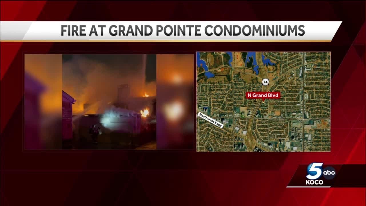Crews investigating after large condominium fire in Oklahoma City - YouTube