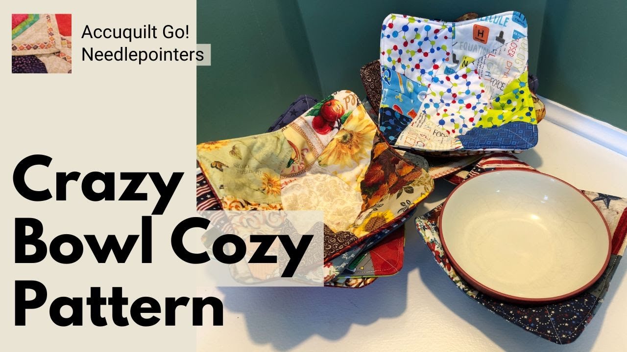 How to make a quilted bowl cosy/cozy 