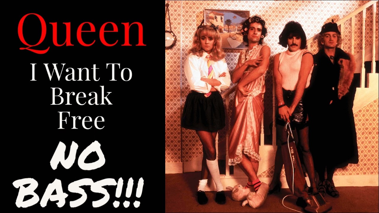 Queen - I Want To Break Free NO BASS!!! - YouTube