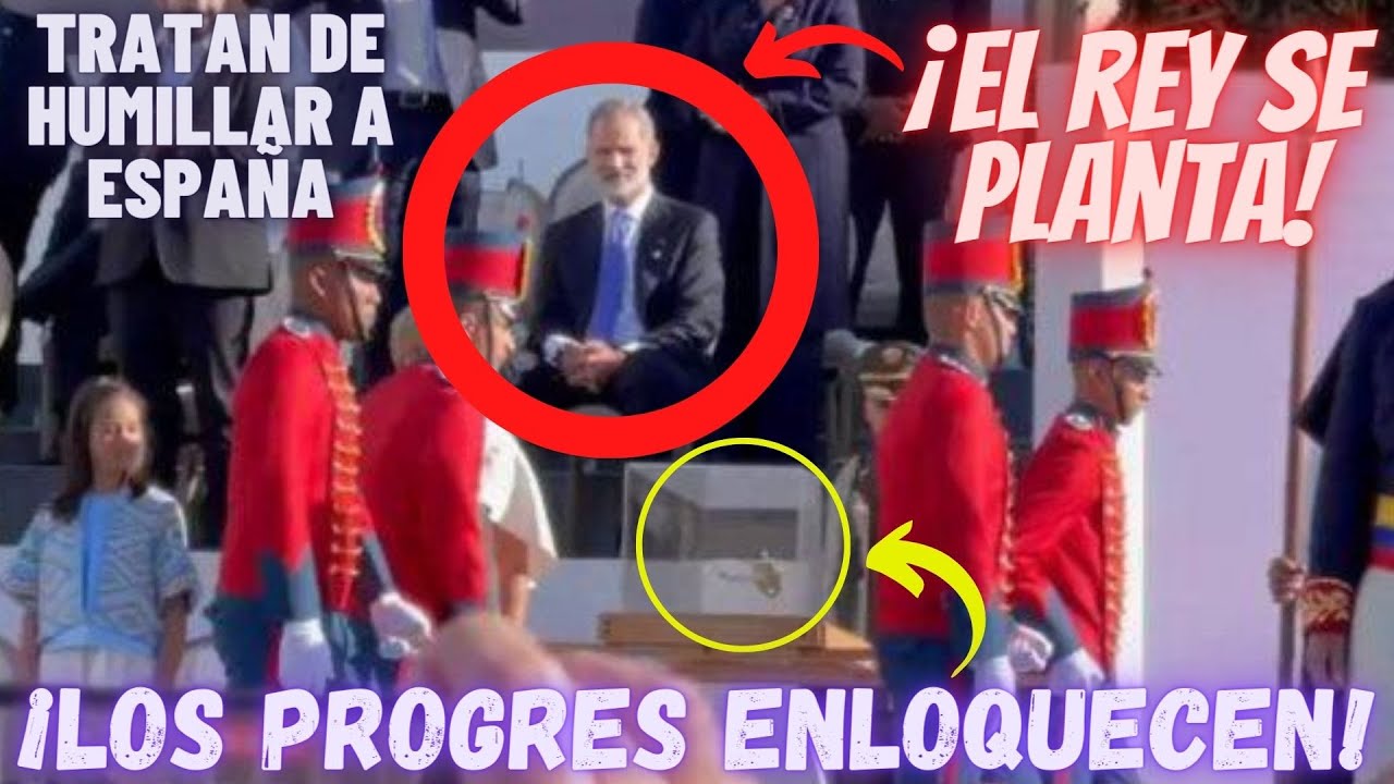 La REACCIÓN del REY FELIPE ante la ESPADA de BOLÍVAR en Colombia que ha  hecho RABIAR a los PROGRES - YouTube