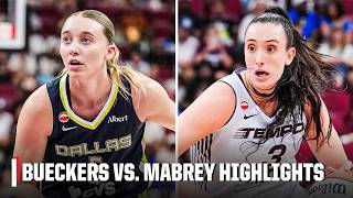 Paige Bueckers and Marina Mabrey drop 34 PTS each in back and forth duel 🔥 | WNBA on ESPN