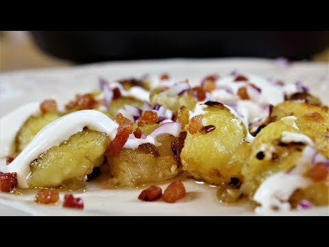 Potato Dumplings with Fried Onion (Dödölle)