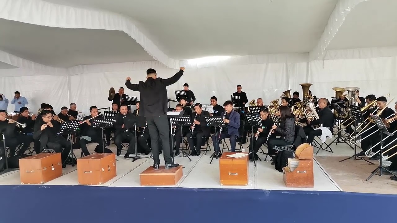 "PARICUTÍN" -Marcha 1960-, Banda Sinfónica SIXTO LÓPEZ, Marcha por SIXTO LÓPEZ (1893-1982)