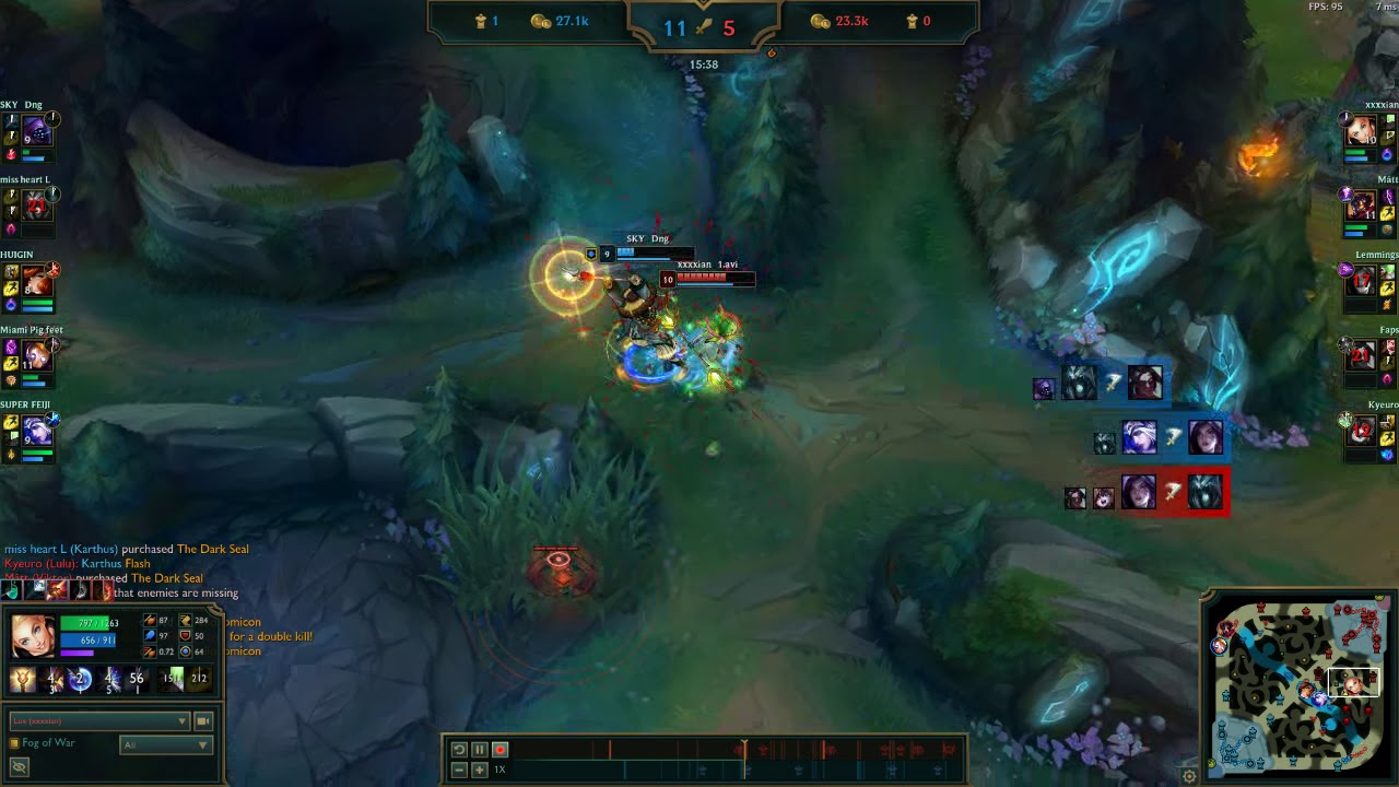 Lux vs Jax by xxxxian