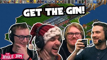 7 drunk idiots play some dumb train game - Yogscast Jingle Jam 2021 Highlights Day 1