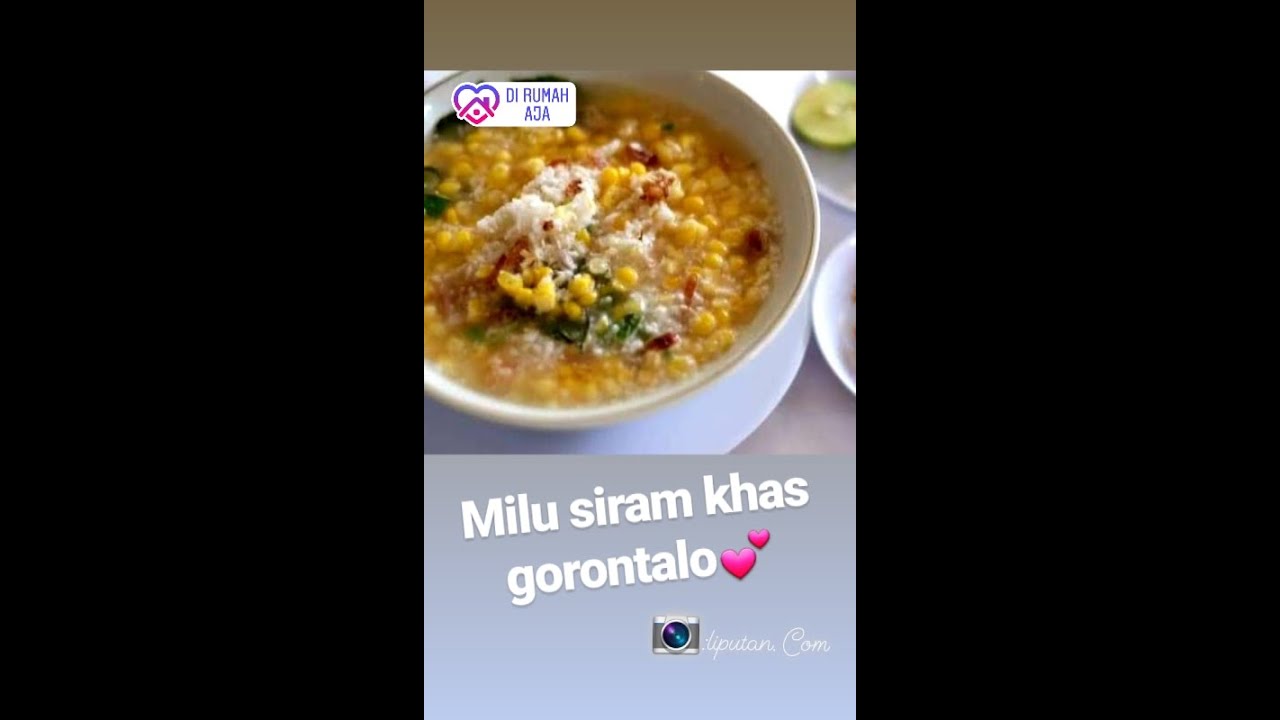 Milu Siram Khas Gorontalo 