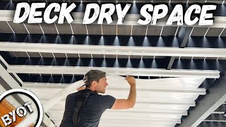 DIY Deck Drainage System