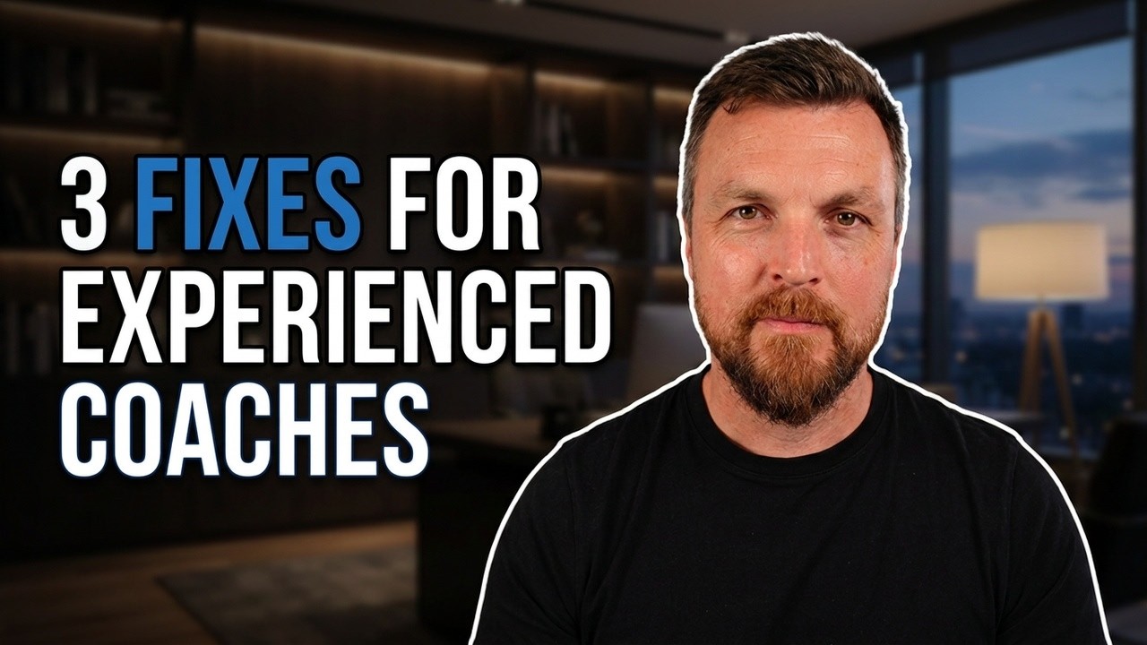 Experienced Coaches Keep Getting This Wrong. Here Are 3 Fixes.