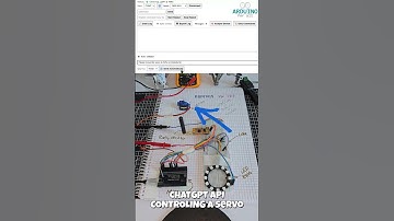 🧠 🤖 Testing AI-Controlled Hardware: SERVOs #chatgpt   #openai   #arduino   #servos #ws2812b