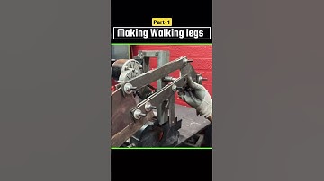 DIY: Walking Robot Leg | Part 1 |  Creative Science  #shorts