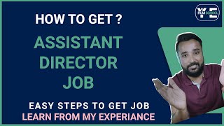 How to Get an Assistant Director Job. Career in Film Direction. Assistant Director Work. 📽 🎞 PTS.