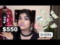 I SPENT $550 ON SHEIN! WAS IT WORTH IT? || HAUL