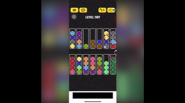 Ball Sort Puzzle - Level 1187
