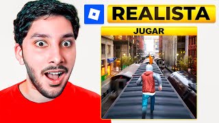 Probé los JUEGOS MÁS REALISTAS de ROBLOX