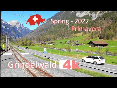 SWITZERLAND GRINDELWALD PART 9 Primavera Spring Walking Tour beautiful villages Suiza