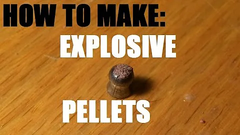 How To Make  Explosive Airgun Pellets