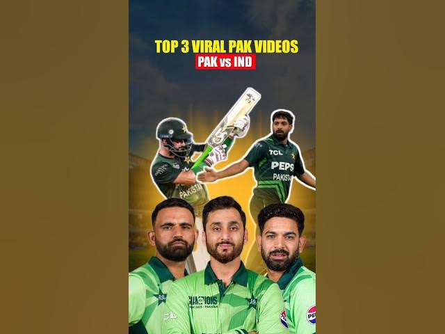 PAK vs INDIA 3 VIRAL VIDEOS🥵😂#cricket #cricketlover #viralshorts #shorts #trending #reels #sports