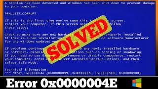 [FIXED] Stop 0x0000004E Windows Error Code Bugcheck Issue
