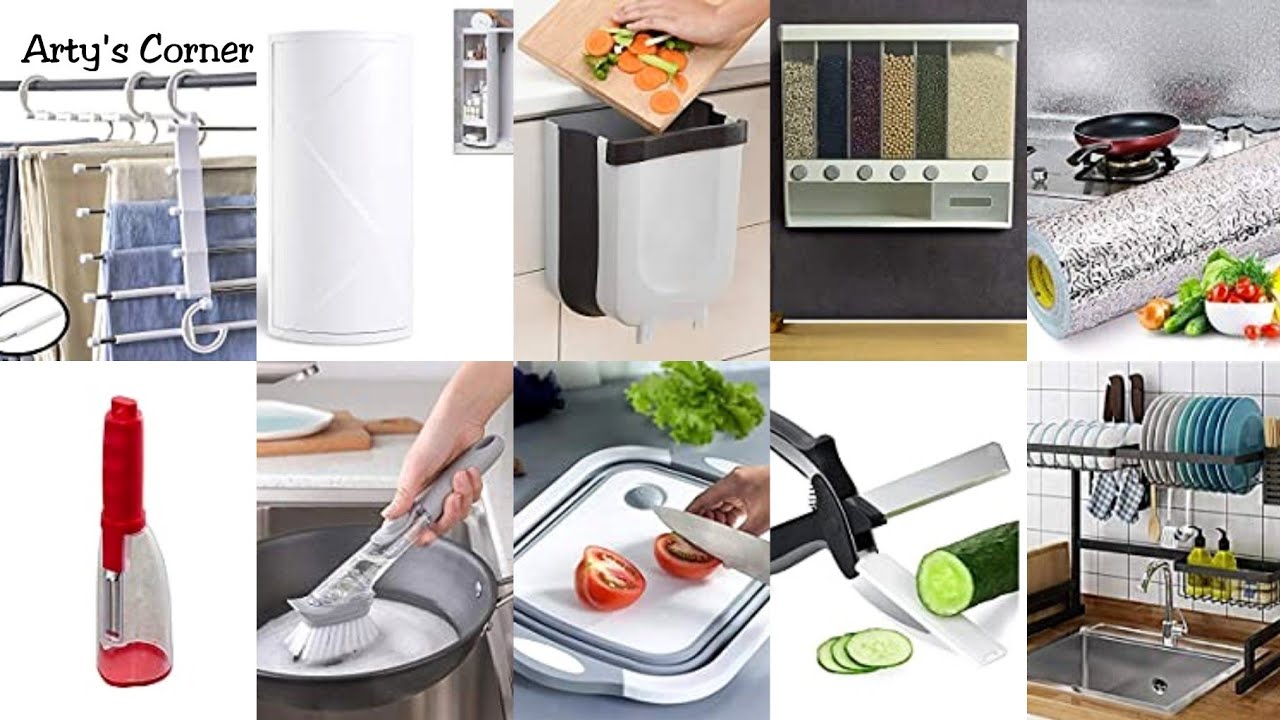 Space Saving Kitchen Organisers/Amazon Kitchen Products With Links