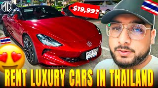 How To Rent Luxury Car In Pattaya City Thailand