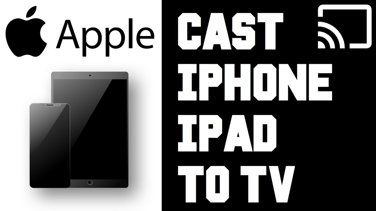 How To Cast iPhone to TV - How To Your iPhone or iPad To Your TV Screen Mirror iPhone to TV - YouTube