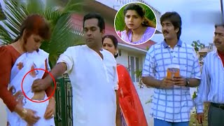 Bramhanandam Kovai Sarala And Vadde Naveen Superb Comedy Scene | Pelli Movie Scenes | Maheswari