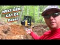 NEXT GEN CAT D3 DOZER CUTTING IN MOUNTAIN ROAD (Day 1) | DigginLife21
