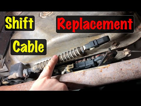 1995 - 2000 GM OBS Truck Automatic Transmission Shift Cable Replacement Adjustment (Chevrolet & GMC)