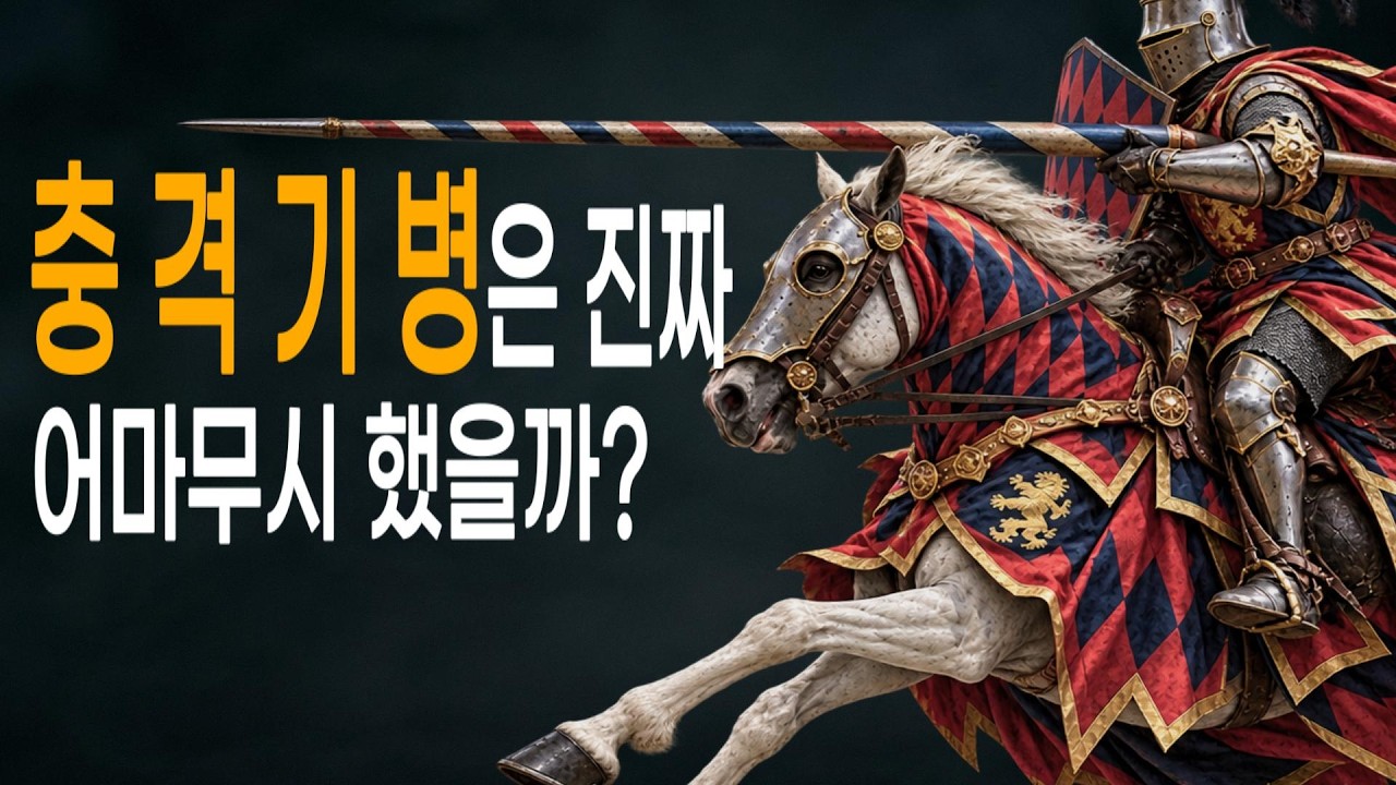 "수백 명의 기사가 수천 명을 무너뜨린 방법|중세 최강의 랜스 돌격"