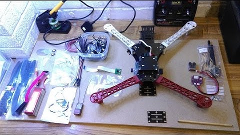 Quadcopter construction part 7 : RasPi peripherals driver, headlights, range sensor