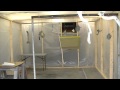Paint Booth setup in a Garage