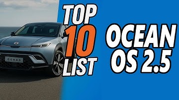 Fisker Ocean - Top Ten OS 2.5 Changes