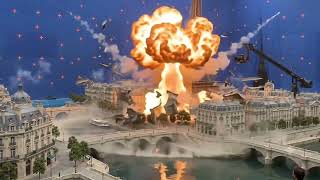 explosion at hangar in paris