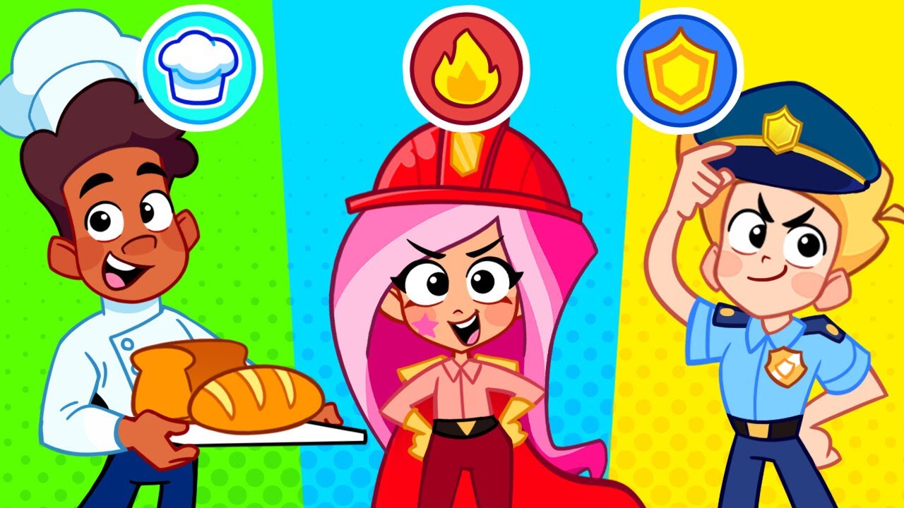 Who Helps Us Every Day? 🚓🚒👩‍⚕️ Learn About Jobs with SuPaBoo