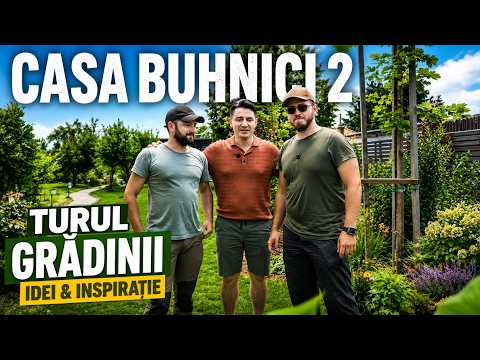 GRĂDINA DE LA #CASABUHNICI2 ARATĂ EXACT CA ÎN RANDĂRILE DE LA CARE AM PORNIT