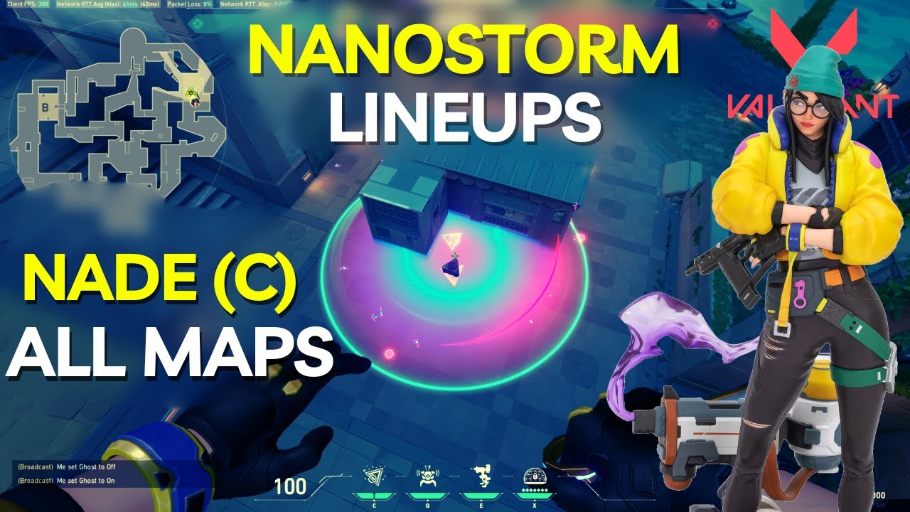 Killjoy Map UPDATED Killjoy Nade Lineups all Map 2024 - Valorant Setups - YouTube