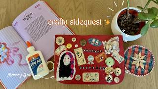 i turned scraps into a memory box 📦✨ | cozy hobby ideas