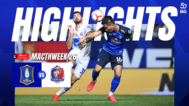 HIGHLIGHTS : BG PATHUM UNITED 1-3 PORT FC | THAI LEAGUE 2023/24 (MATCHWEEK 26)