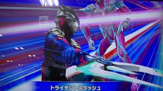 本日最新話配信ULTRAMAN ZウルトラマンＺゼットヒート１弾カブラギ怪獣メダルスキャン『キングギャラクトロン』フュージョンファイト！『オーブ必殺技トライデントスラッシュ炸裂』新作続々プレイ勝利動画