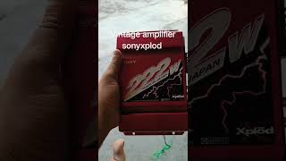vintage amplifier Sony 222 wt #amplifier #car #audioamplifier #sonyaudio
