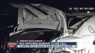 Aurora police officer describes huge crash involving suspected drunken driver