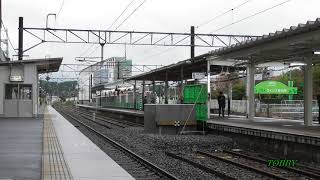 【10/14ダイヤ改正で見納め】 E531系 試運転 新白河駅 交流電車下り本線着発シーンあり