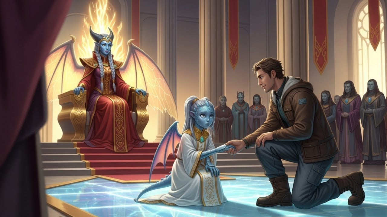 Der neue Mensch sah, wie alle die autistische Tochter der Drachenkaiserin ignorierten – bis er .....