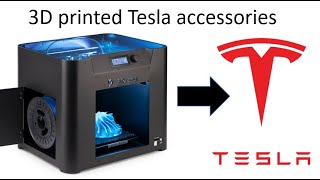 3D printed Tesla accessories 3d Printed Tesla Accessories