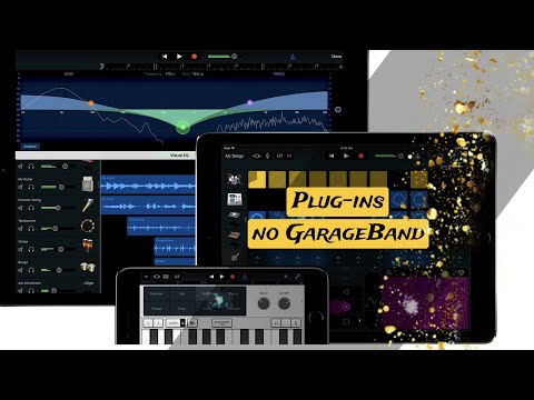 Como usar os Plugins mixagem no GarageBand!