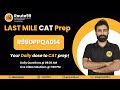 Quants For CAT 2025 | LIVE solution for R99DPPQA014