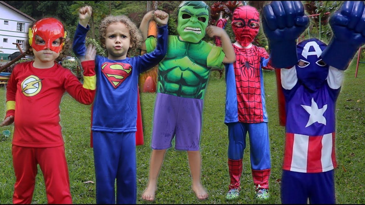 Fantasias De Super Herois Diy Para Criancas Roupas E Fantasias Super