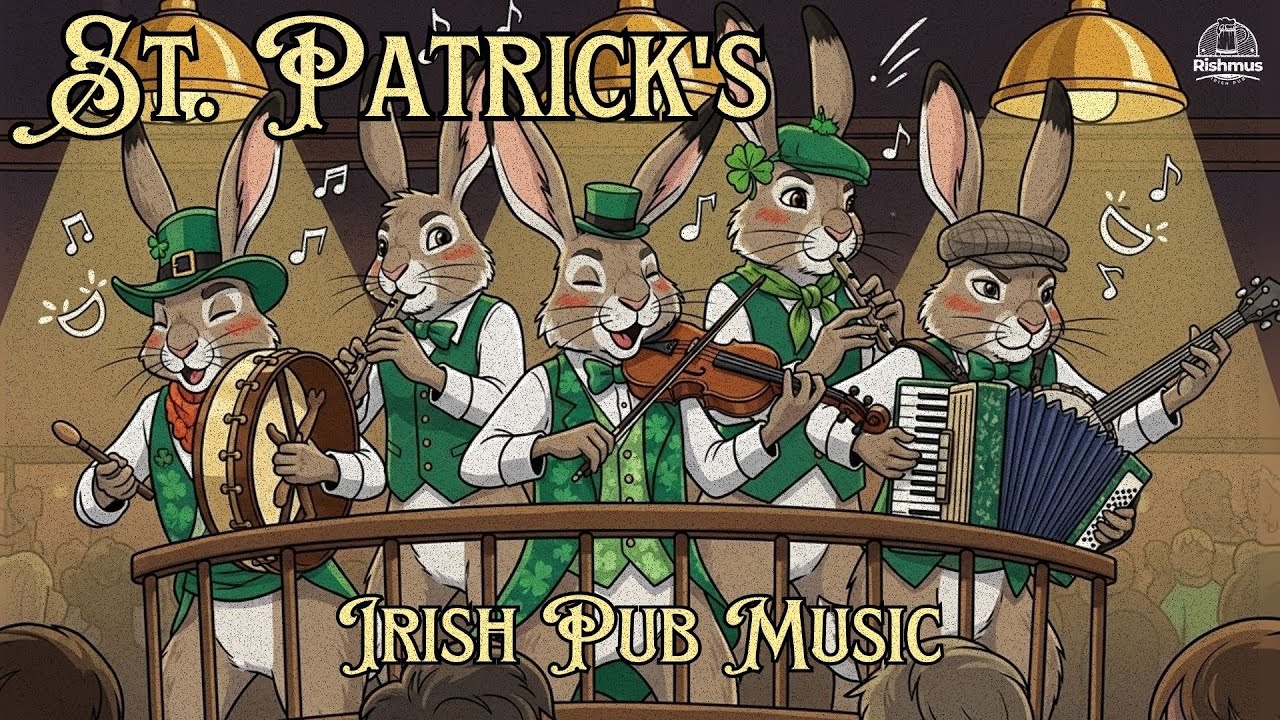 Best Irish Pub Songs Playlist 2025 | Traditional Irish Folk Music & Drinking for St. Patrick's Day